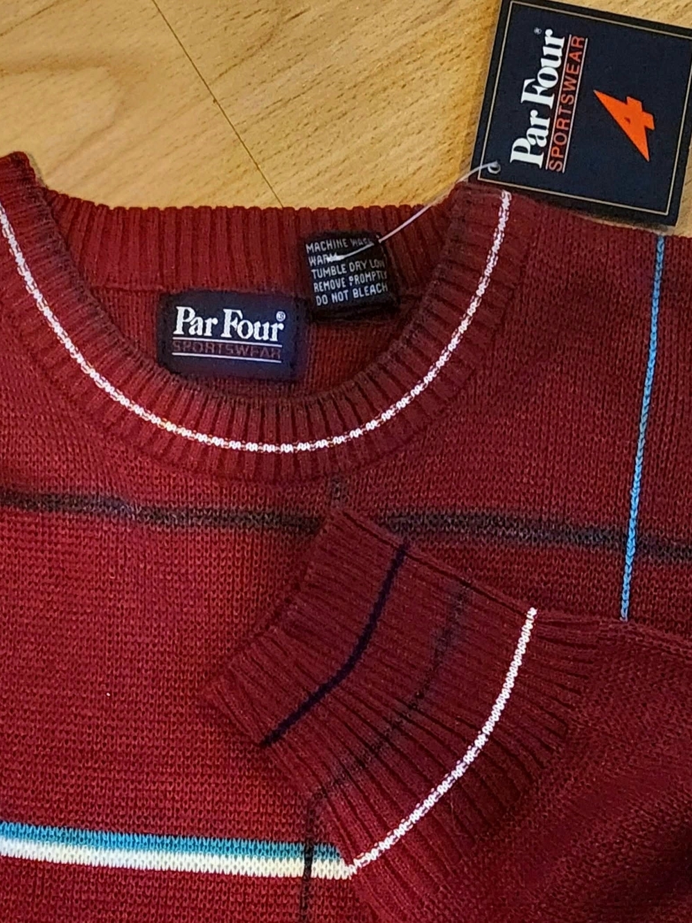 Vintage NWT Men's Par Four Sportswear Knit